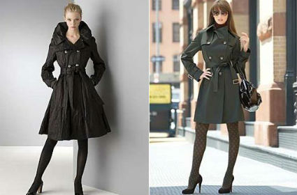 Модные плащи женские 2012
